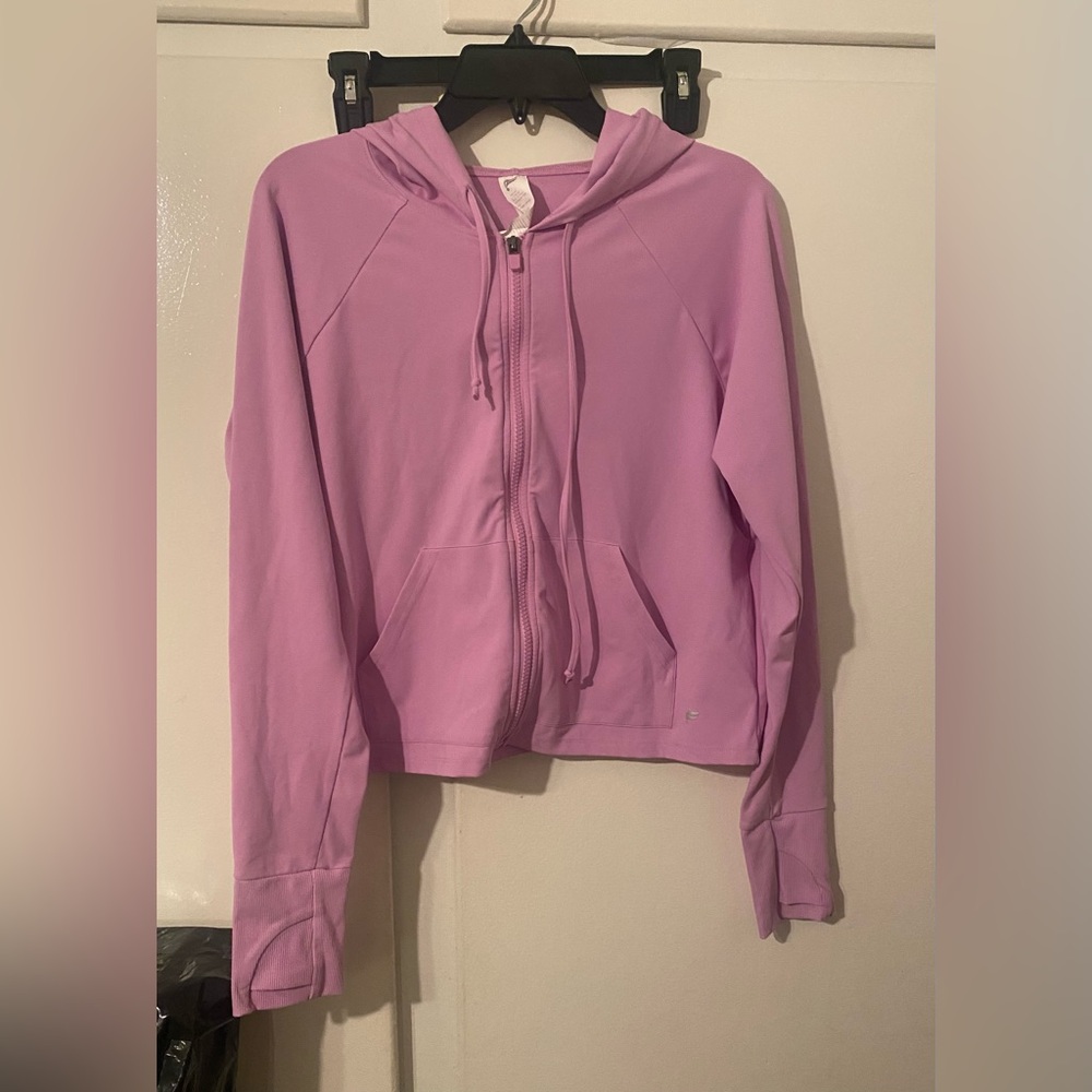 Fabletics Lavender Zip-Up Jacket - image 1